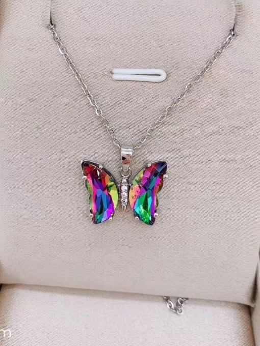 Light Purple Butterfly Necklace | TARA MINI - TARA MINI