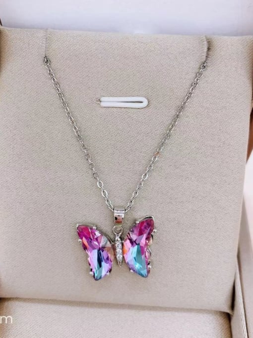 Light Purple Butterfly Necklace | TARA MINI - TARA MINI
