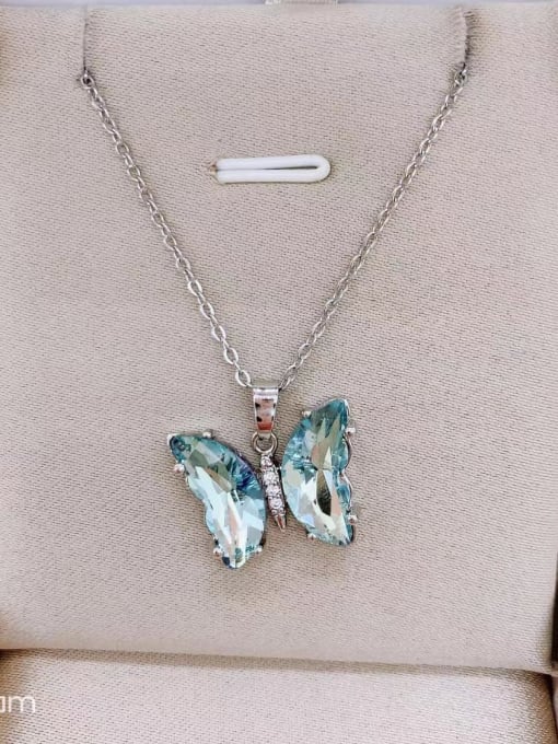 Light Purple Butterfly Necklace | TARA MINI - TARA MINI