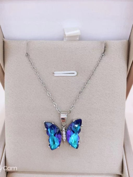 Light Purple Butterfly Necklace | TARA MINI - TARA MINI