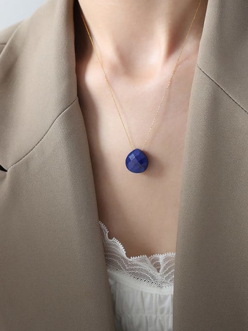 Enamel Daisy Flower Hip Hop Necklace Gold | TARA MINI - TARA MINI