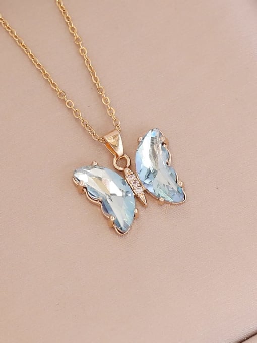 Colorful Butterfly CZ Necklace | TARA MINI - TARA MINI