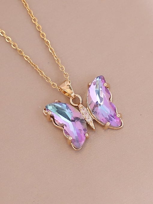 Colorful Butterfly CZ Necklace | TARA MINI - TARA MINI