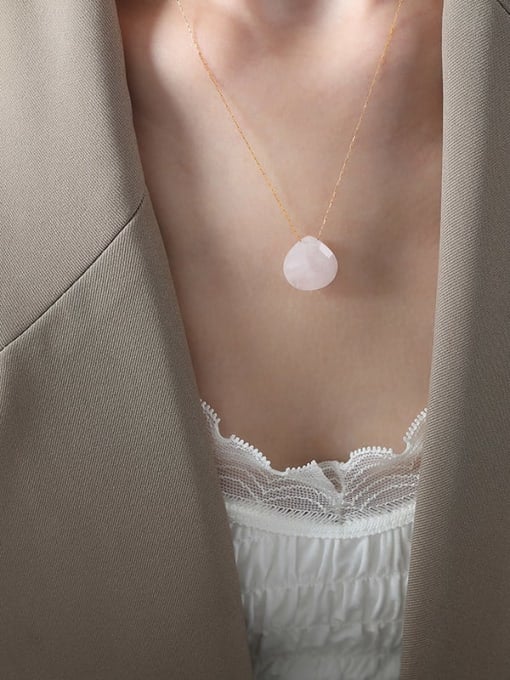 Enamel Daisy Flower Hip Hop Necklace Gold | TARA MINI - TARA MINI