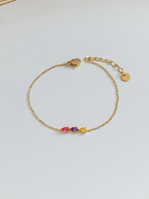 TARA MINI Minimalist Water Drop Bracelet Gold - TARA MINI