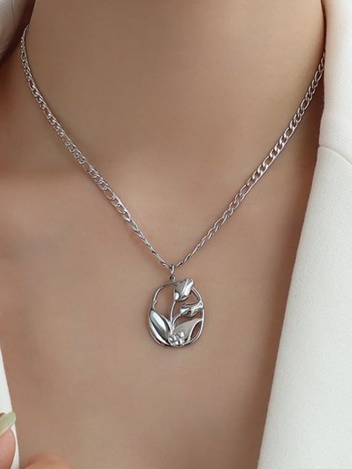 Golden Bloom Hip Hop Necklace Gold | TARA MINI - TARA MINI