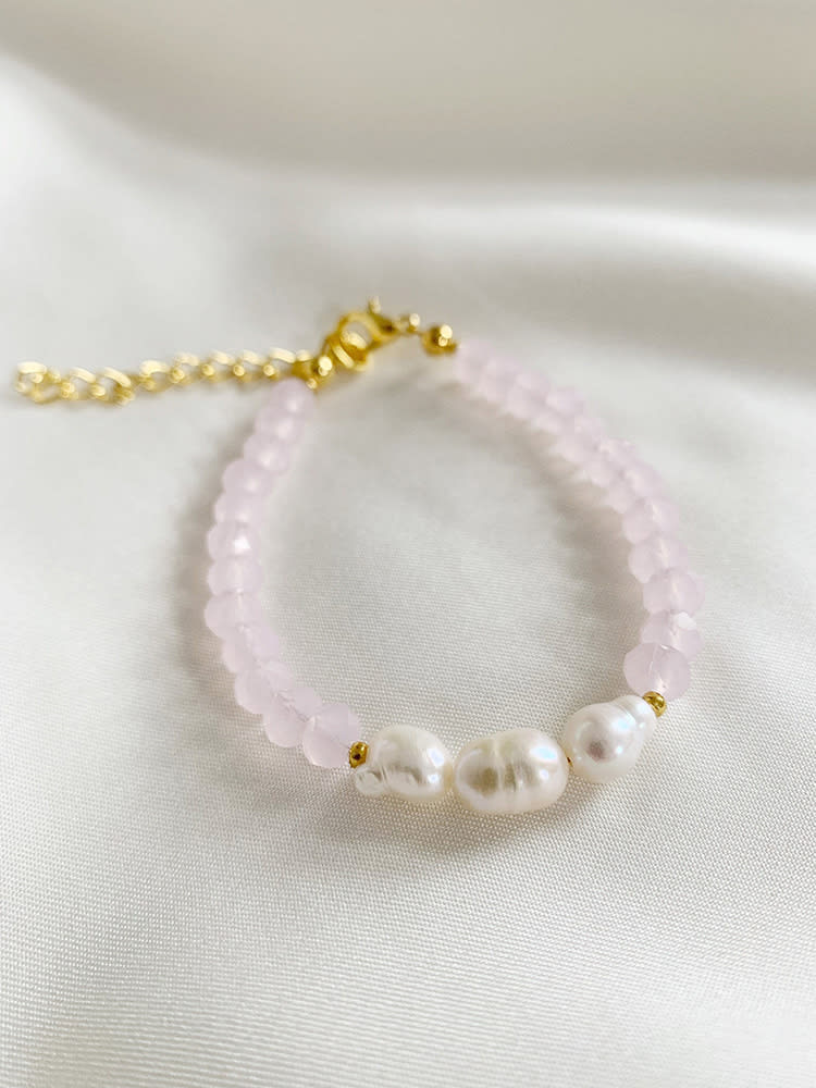 Handmade Pearl Beaded Bracelet | TARA MINI - TARA MINI