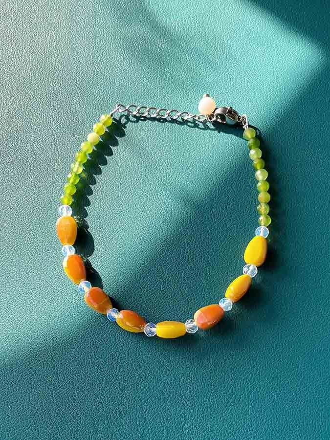 Multi-Color Handmade Stone Bracelet | TARA MINI - TARA MINI