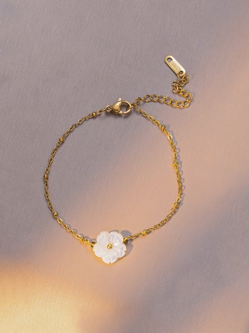 White Shell Flower Jewelry Set | TARA MINI ( 2 Set ) - TARA MINI