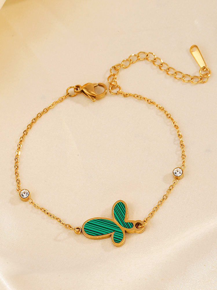 Vintage Butterfly Jewelry Set Earrings Necklace | TARA MINI - TARA MINI