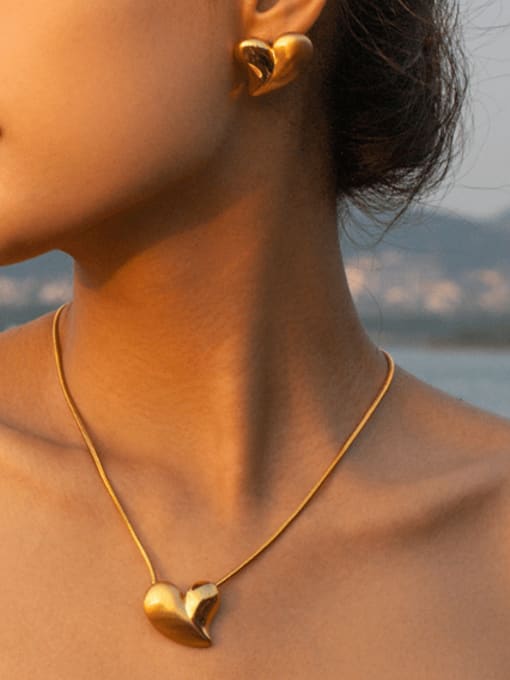 Golden Heartbeat Jewelry Set | TARA MINI - TARA MINI