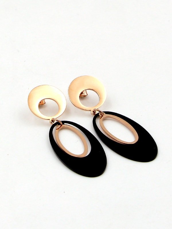 Round Dainty Drop Earrings | TARA MINI - TARA MINI