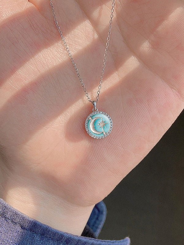 Enamel Star Necklace | TARA MINI - TARA MINI