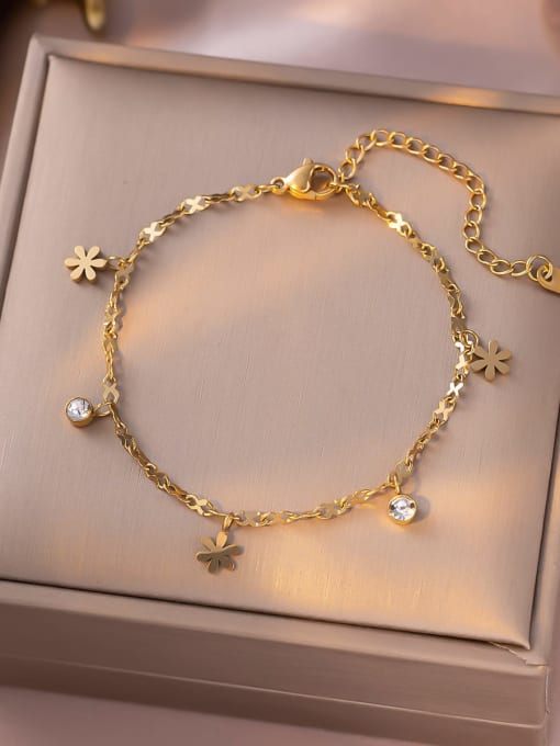 Flower Minimalist Strand Bracelet | TARA MINI - TARA MINI