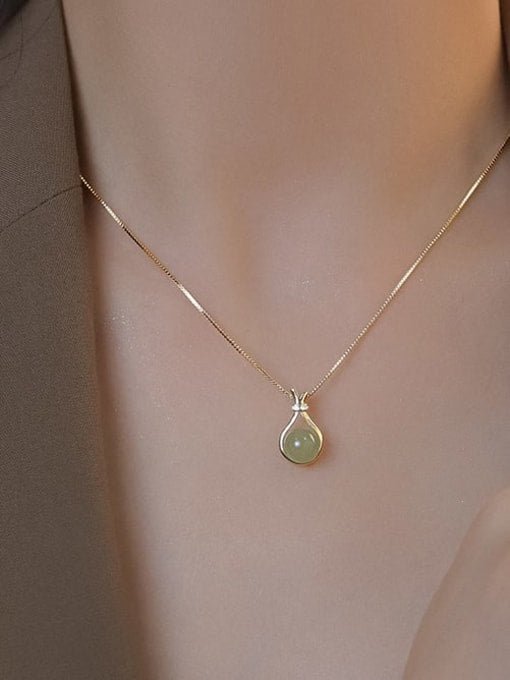 Natural Stone Pendant Necklace | TARA MINI - TARA MINI
