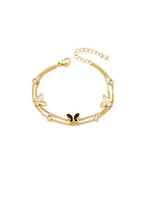 Butterfly Shell Strand Bracelet | TARA MINI - TARA MINI