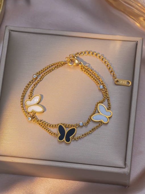 Butterfly Shell Strand Bracelet | TARA MINI - TARA MINI