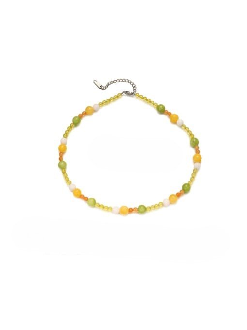 Multi-Color Heart Boho Beaded Necklace | TARA MINI - TARA MINI