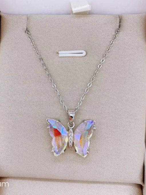 Light Purple Butterfly Necklace | TARA MINI - TARA MINI