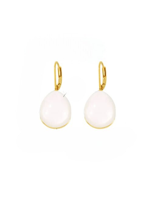 Resin Water Drop Minimalist Hook Earrings | TARA MINI - TARA MINI