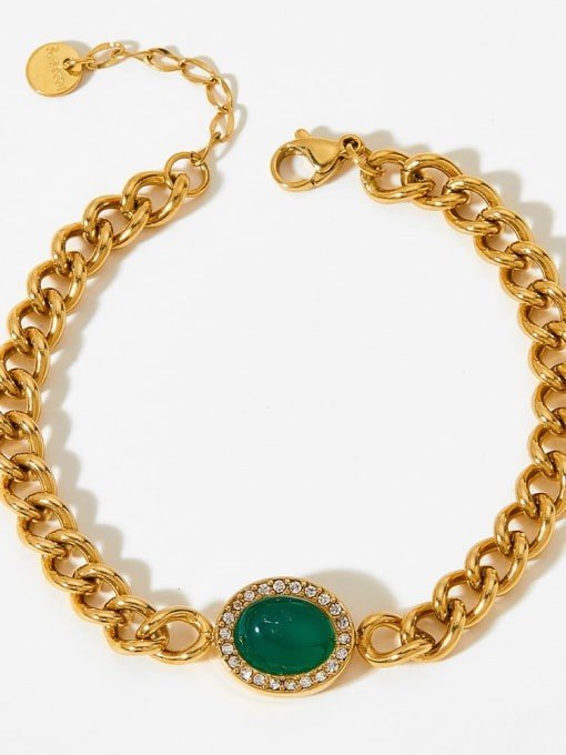 TARA MINI Geometric Trend Link Bracelet Gold - TARA MINI