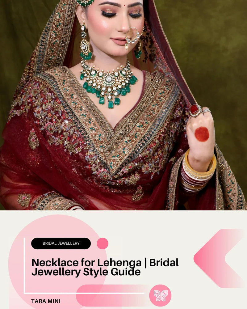 Necklace for Lehenga | Bridal Jewellery Style Guide
