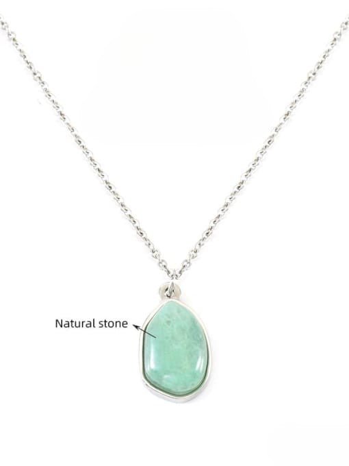 Natural Stone Irregular Vintage Necklace | TARA MINI - TARA MINI