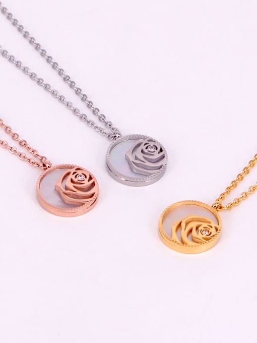 Shell Rosary Dainty Necklace | TARA MINI - TARA MINI
