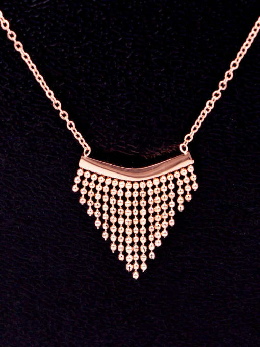 Titanium Tassel Dainty Necklace | TARA MINI - TARA MINI