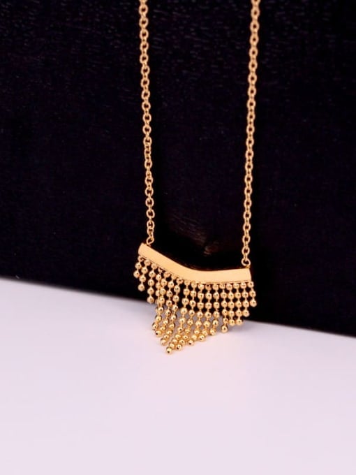 Titanium Tassel Dainty Necklace | TARA MINI - TARA MINI