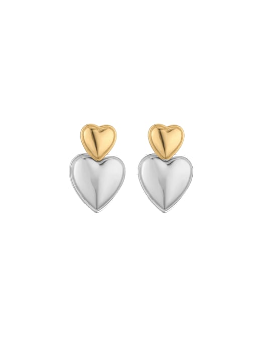 Star Hip Hop Drop Earrings Gold Plated | TARA MINI - TARA MINI