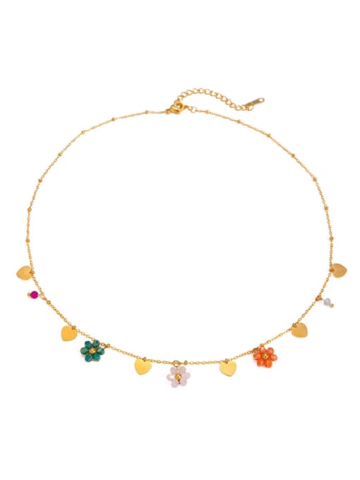 Geometric Bohemia Necklace Gold Plated | TARA MINI - TARA MINI