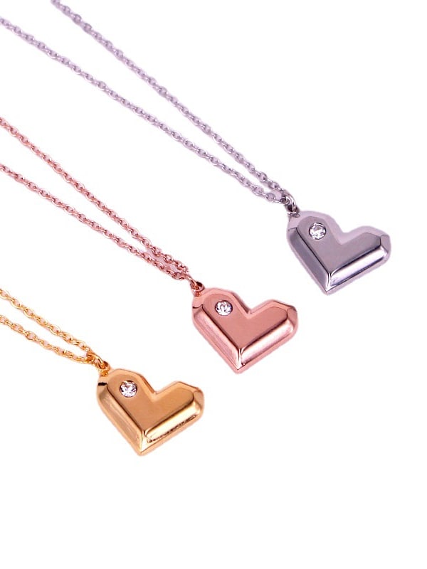 Minimalist Heart Necklace | TARA MINI - TARA MINI
