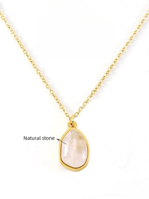 Natural Stone Irregular Vintage Necklace | TARA MINI - TARA MINI