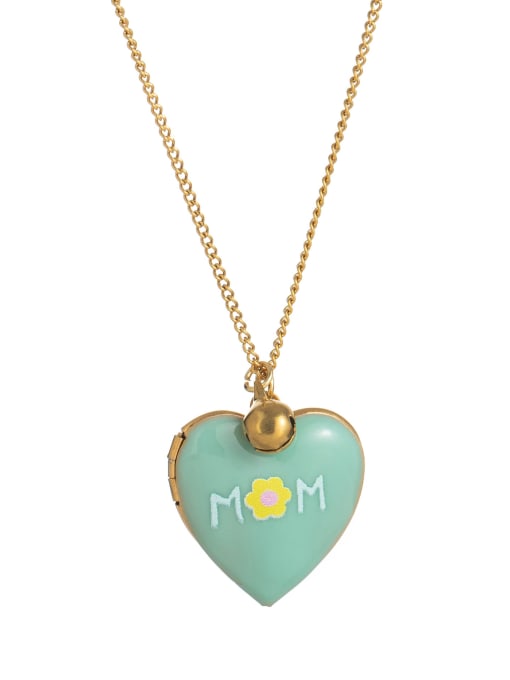Minimalist Love Album Necklace Enamel | TARA MINI - TARA MINI